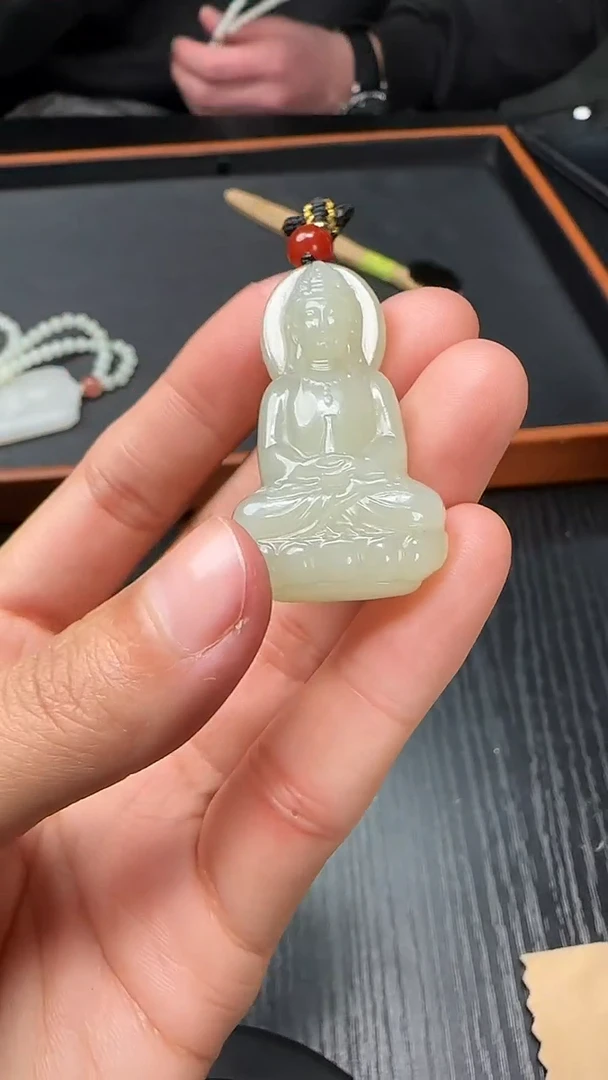 【闪购商品】和田玉颈饰未镶嵌观音