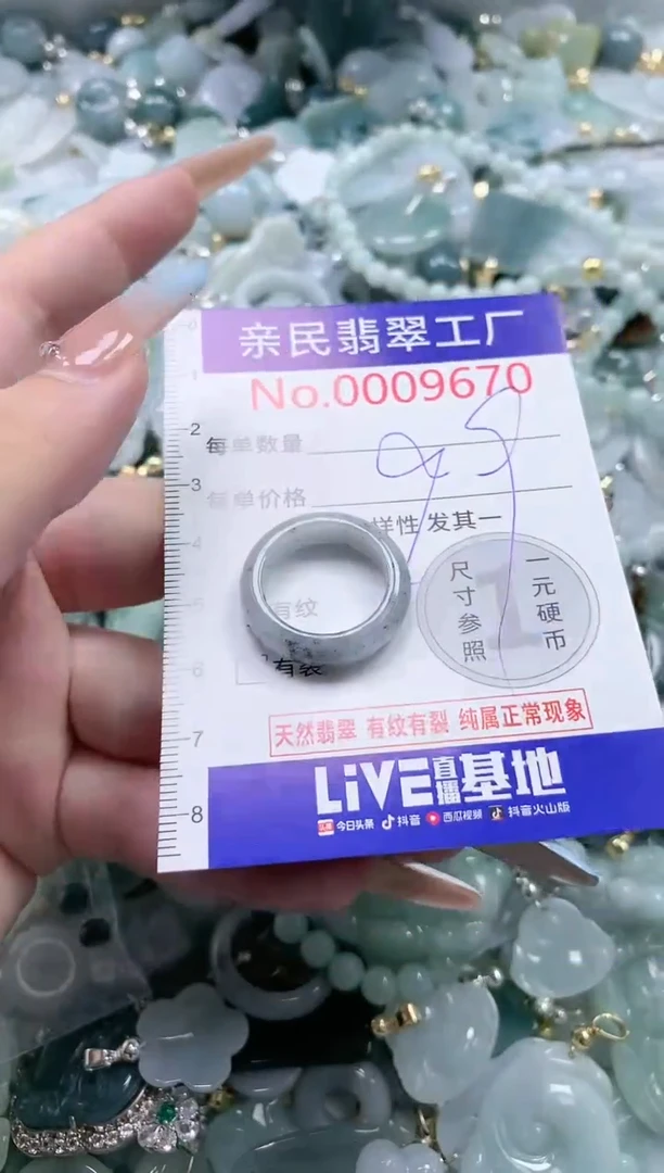 翡翠未镶嵌吊坠(不含链)9670