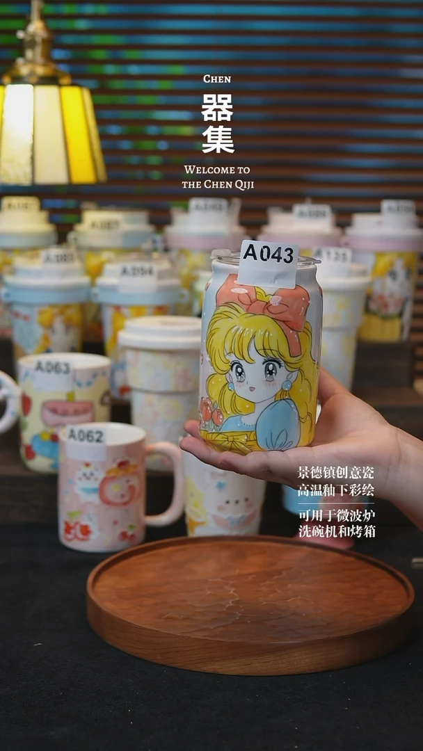 其他08景德镇纯手工手绘创意瓷