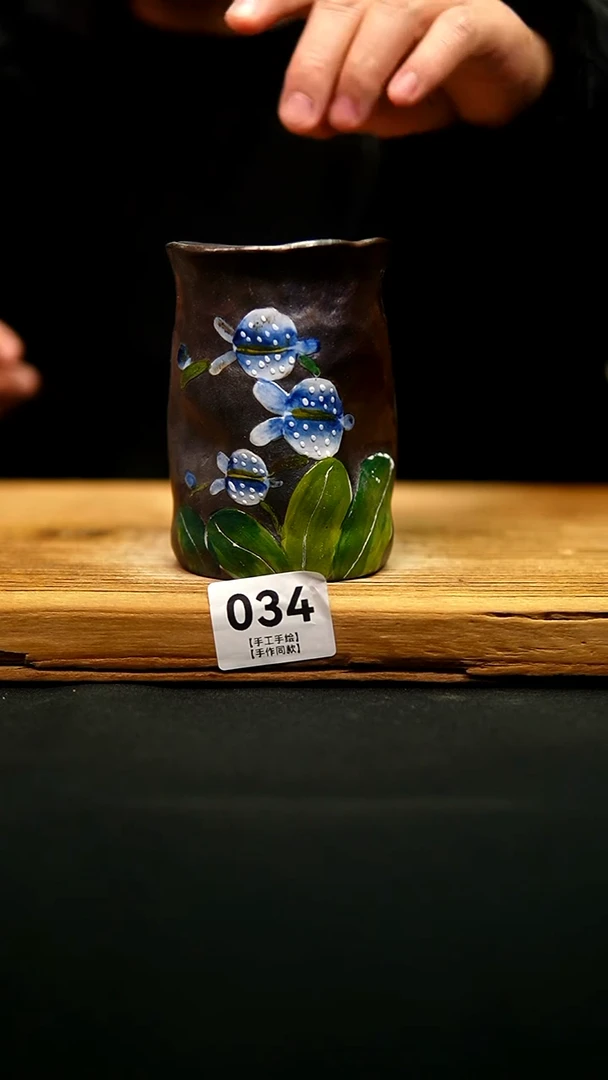 @@陶园瓷舍@@纯手工手绘@高温釉下彩