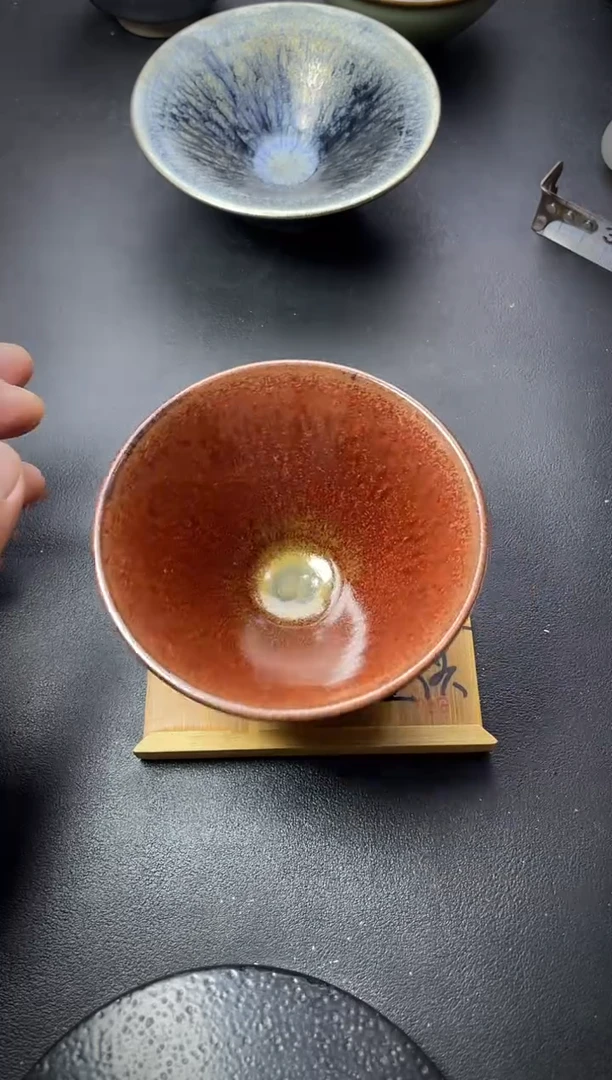 茶盏146（叶紫建盏