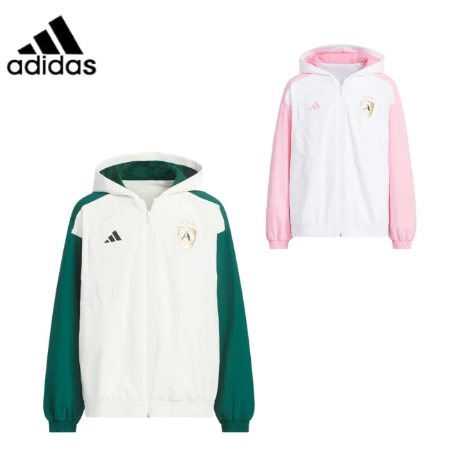 adidas/阿迪达斯儿童拒水防泼足球风运动休闲外套JN1731