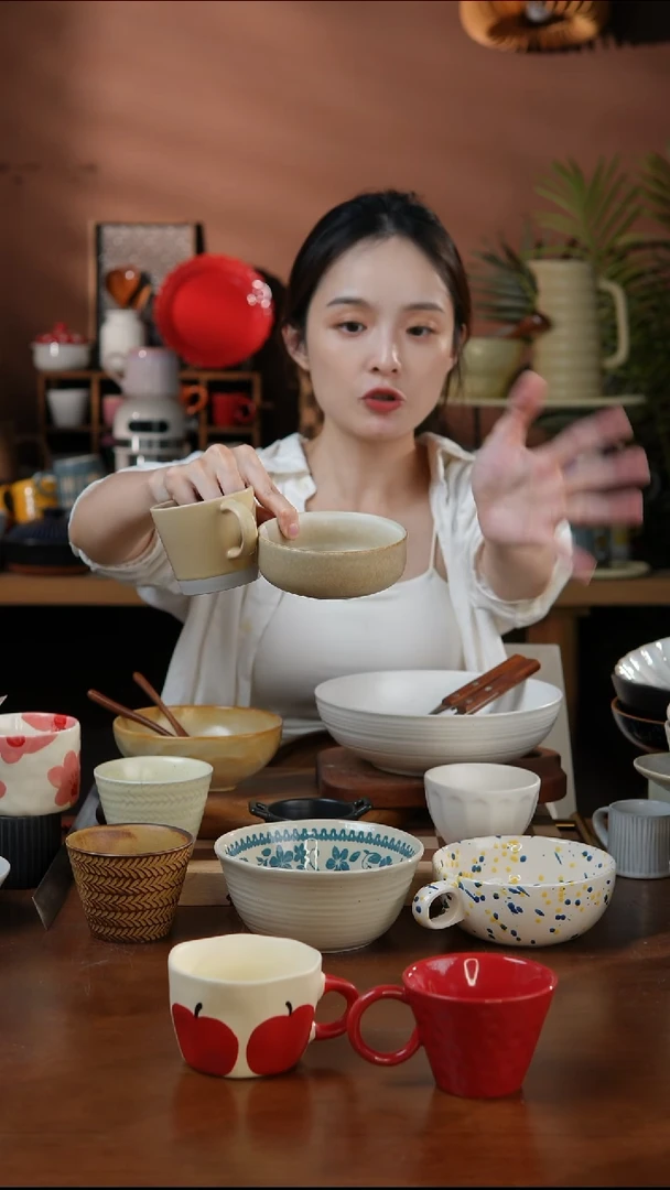 瓷片小碗+小水杯 微瑕 凑满20发货