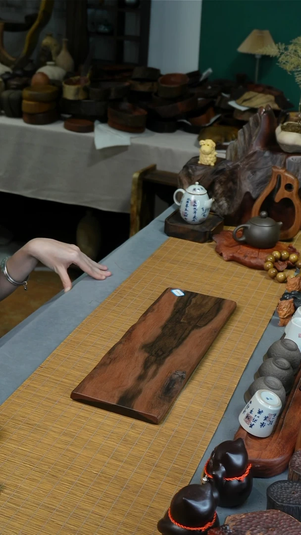 大叶紫檀干泡40.5-14-1.5