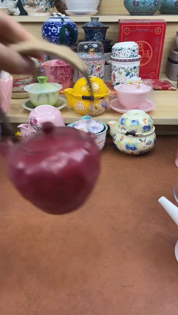 陶陶瓷茶具摆件旅行套组