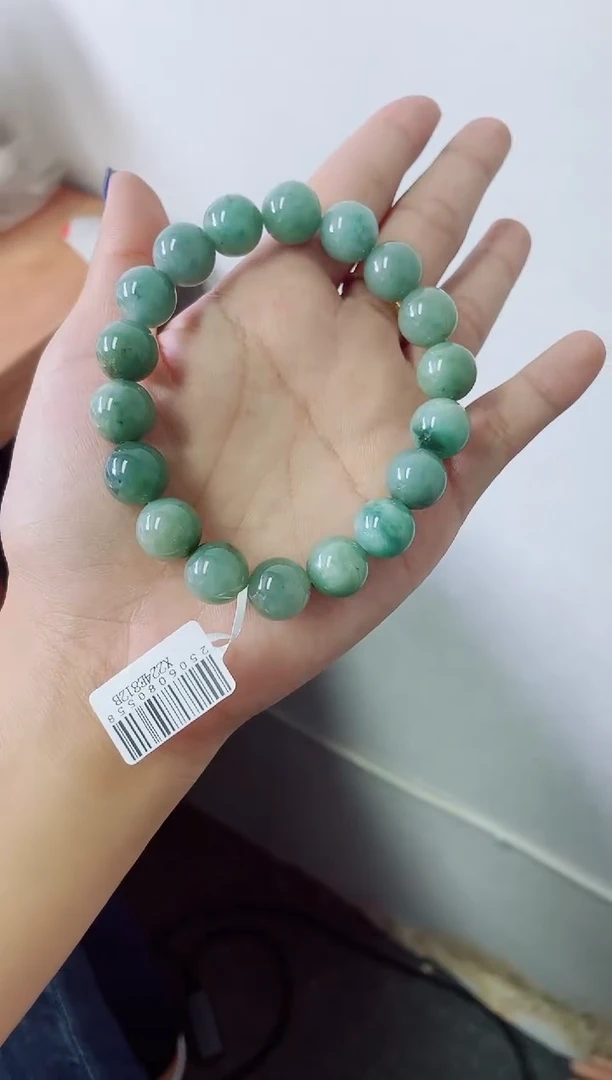 未镶嵌手链翡翠珠串