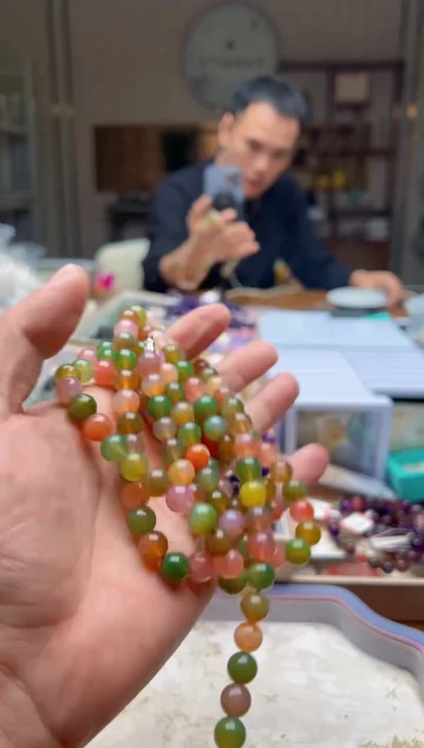 未镶嵌颈饰玛瑙/玉髓盐源玛瑙项链 多样性发一
