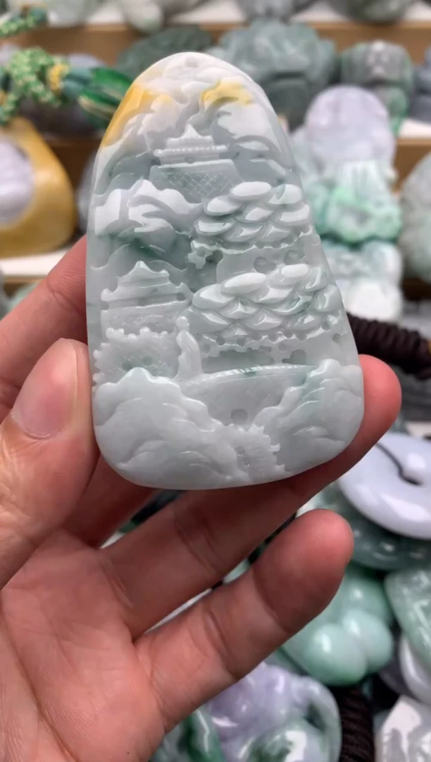 吊坠(不含链)未镶嵌翡翠1