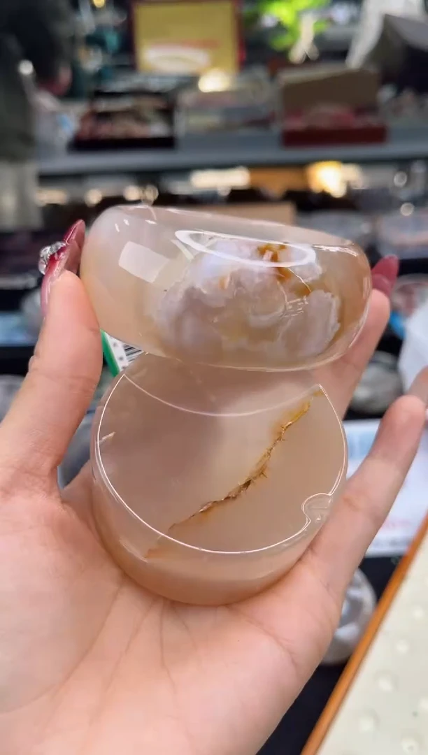 【闪购商品】石英质玉手镯未镶嵌59圈口（赠品镯心）3600200