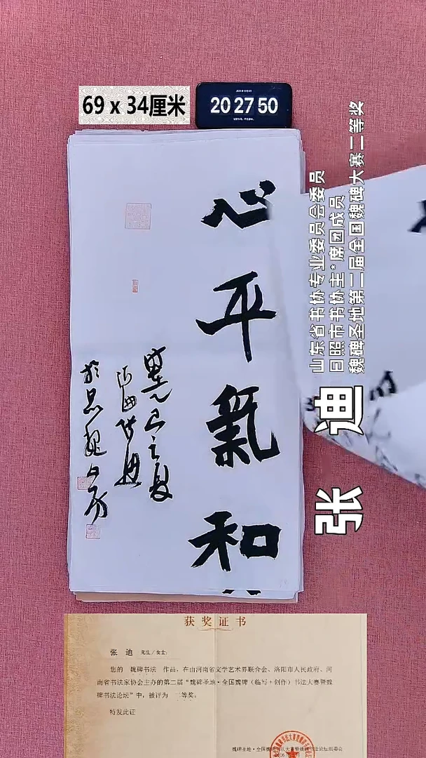 书法30    张老师书法作品