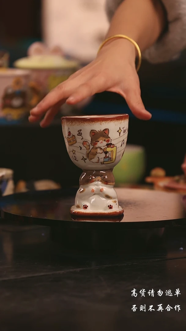 陶瓷景德镇可爱设计师款陶瓷