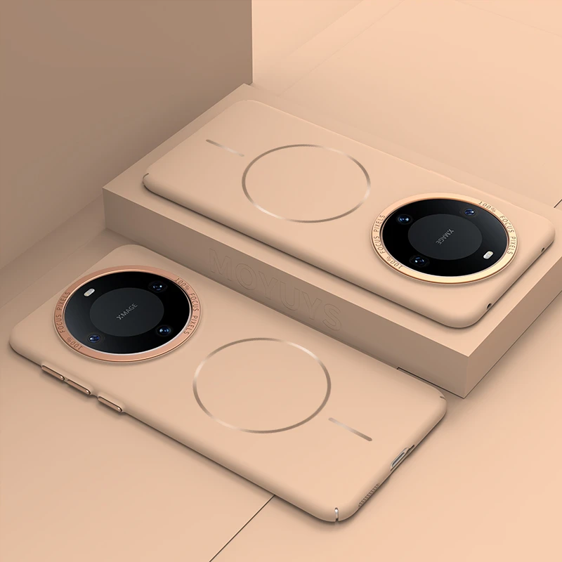 适用华为mate70手机壳mate60磁吸mate50磨砂mate40简约pro+爆款硬