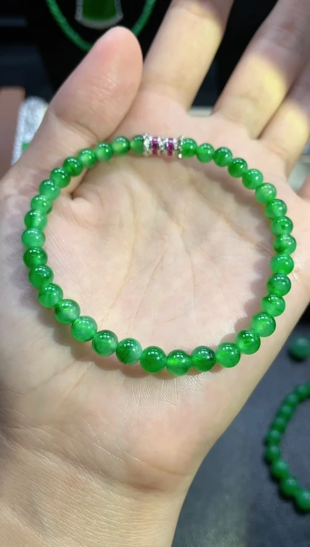 未镶嵌手串翡翠翡翠手串