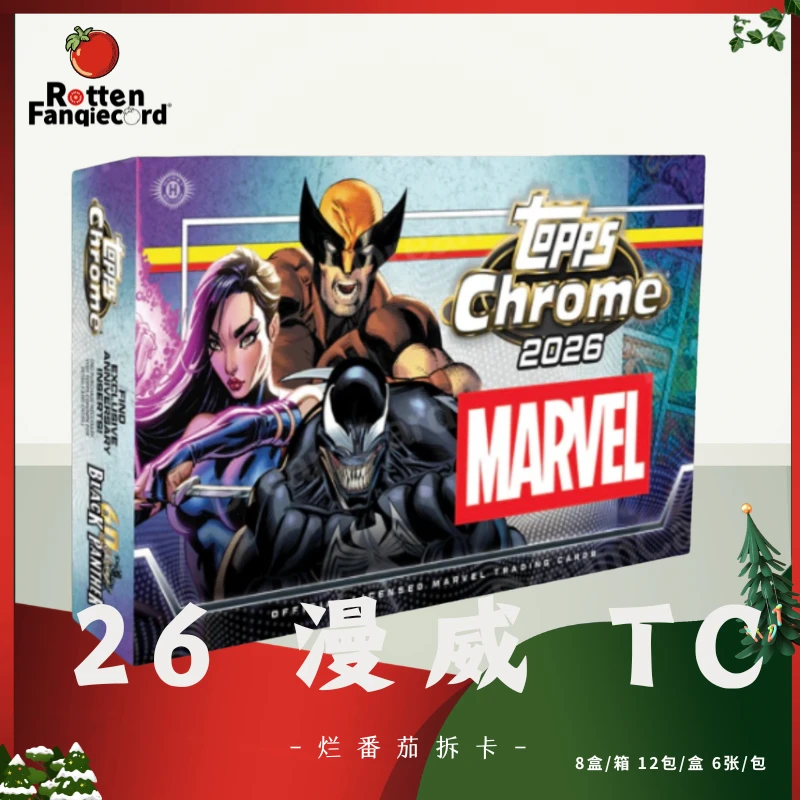 【烂番茄】2026 漫威 Topps Chrome 影视收藏卡 代拆盲盒