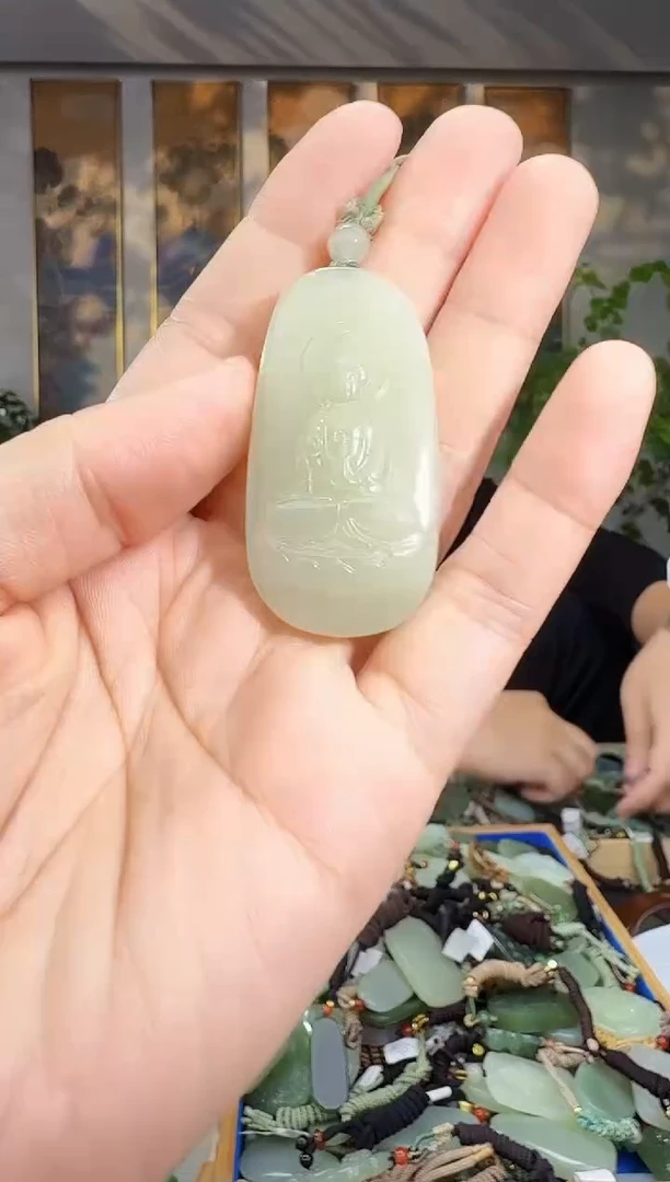 未镶嵌和田玉挂件拍一发一