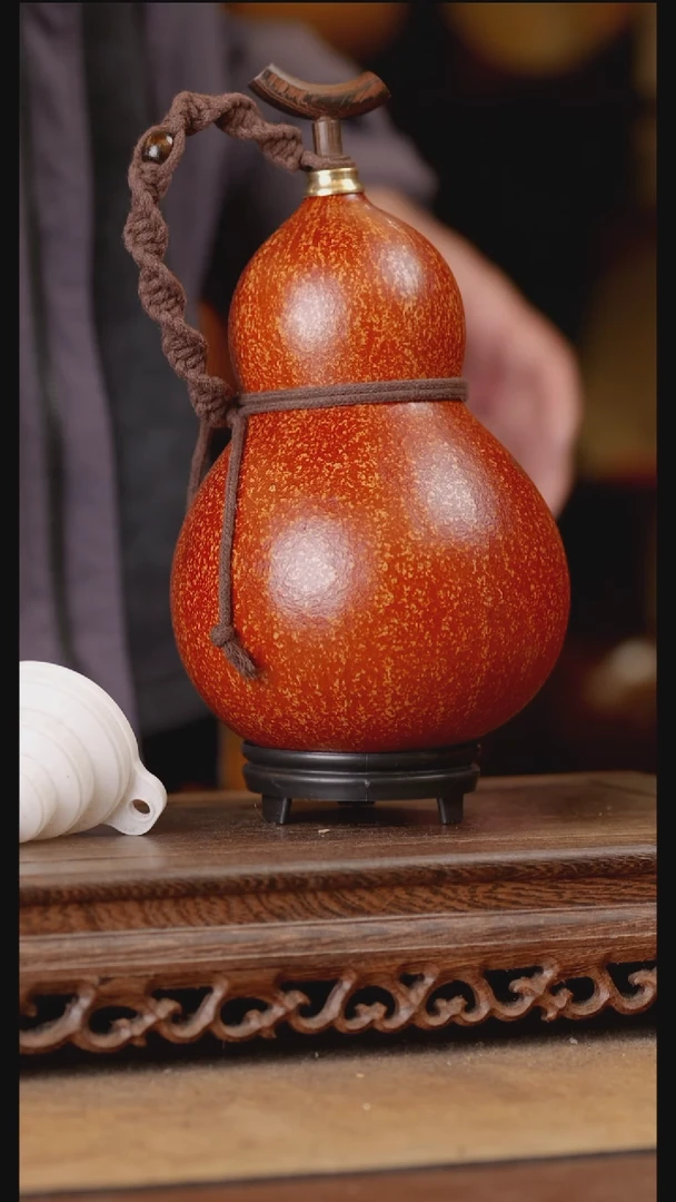 219号精品天然大漆酒葫芦一物一拍~