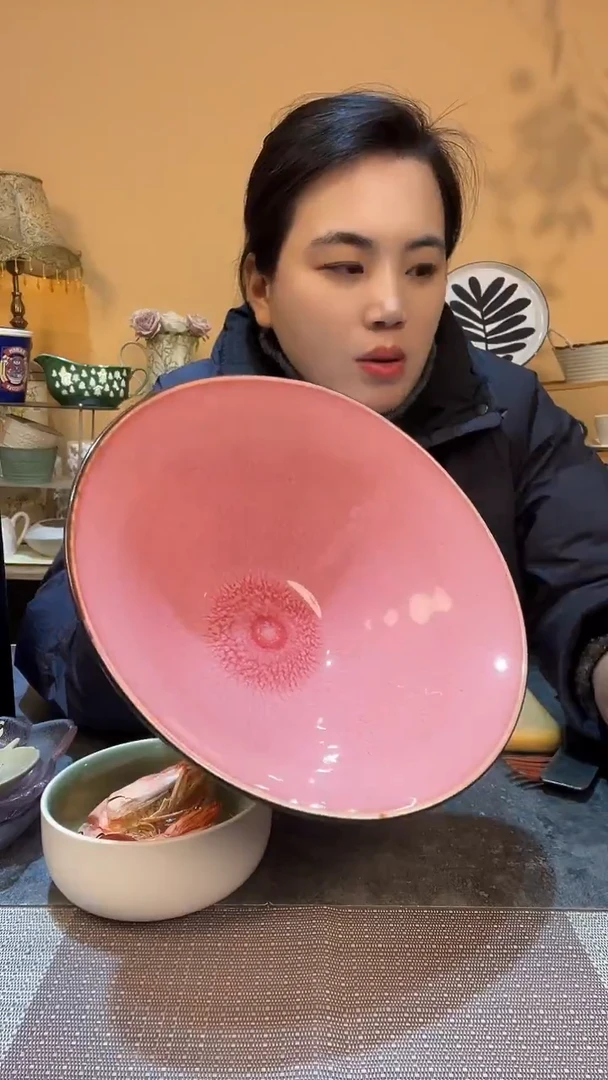 盘8.5英寸斗笠碗  微瑕介意勿拍