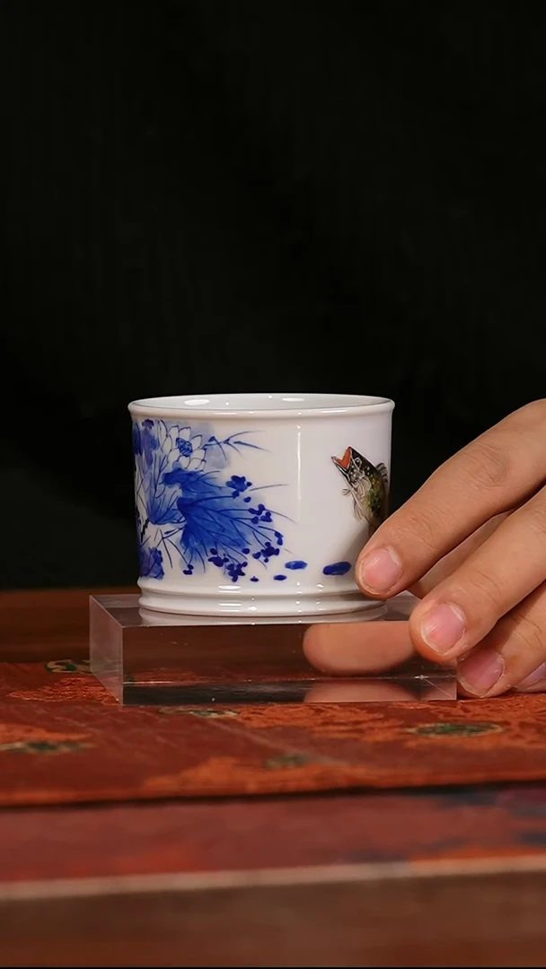 瓷姑娘-小桥窑和为贵系列-主人杯