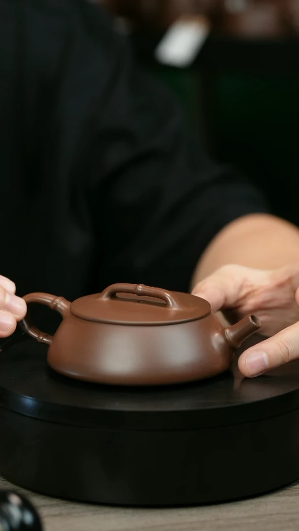 茶壶紫砂笃****田H1458赵信军竹节瓢