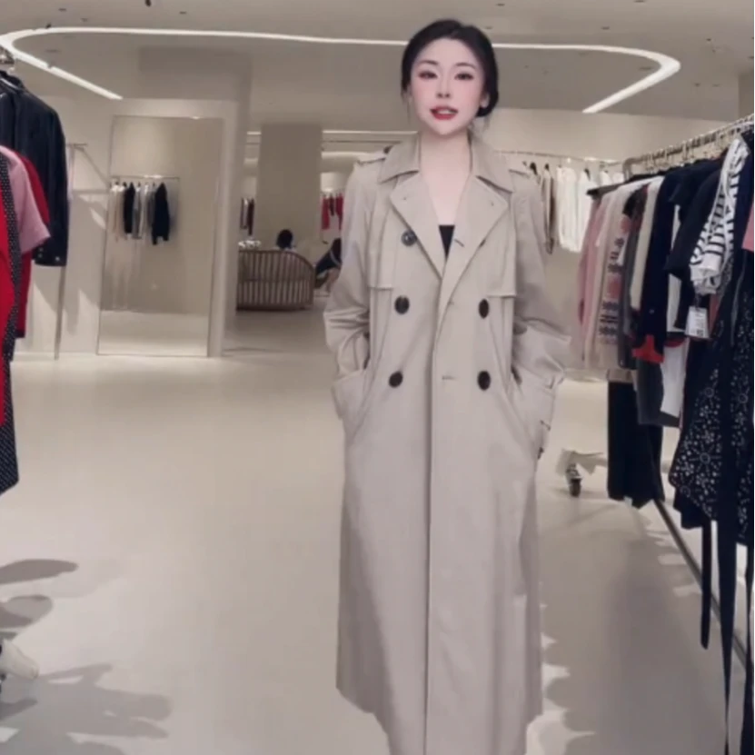 99新 MIU MIU/缪缪 双双臻选/bb10205/缪缪 风衣外套/38