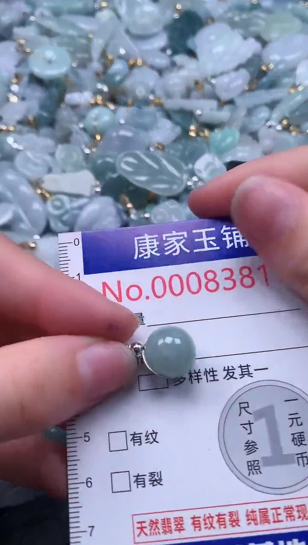 颈饰未镶嵌翡翠8381