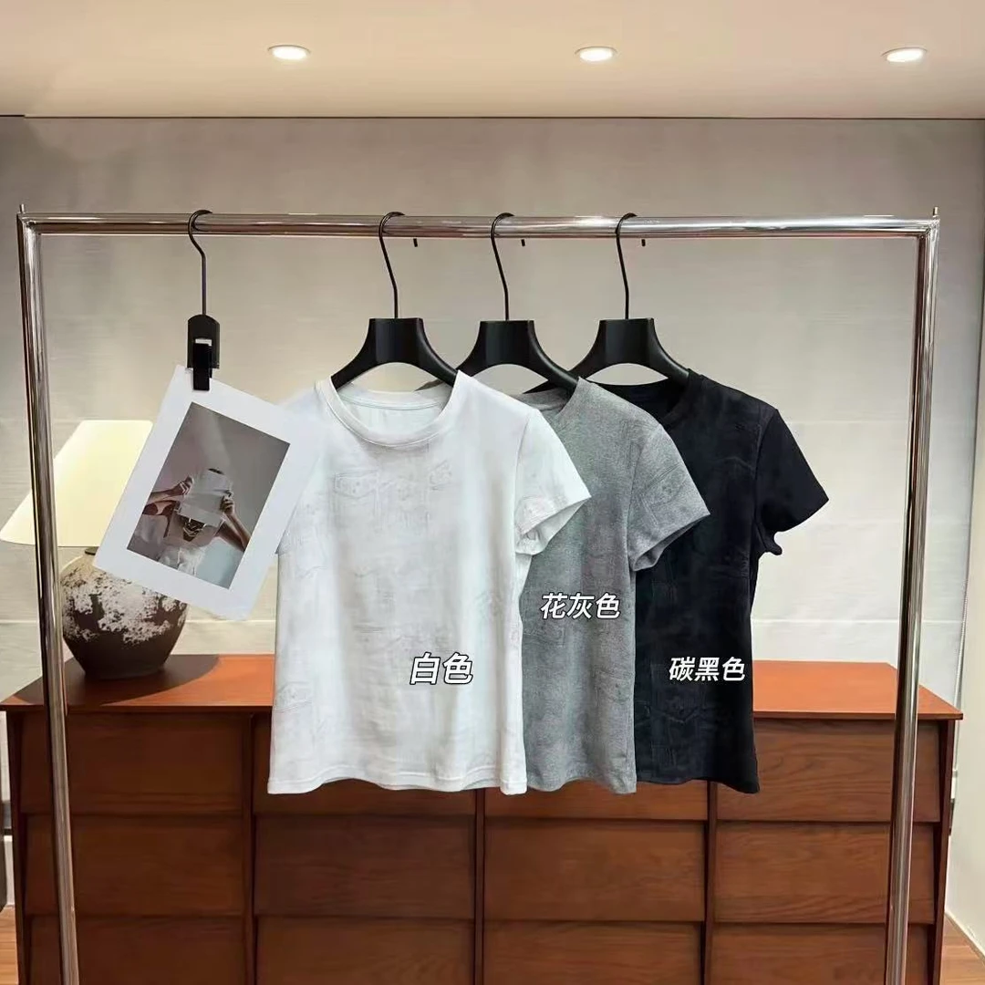 【晕染T恤】定制款晕染工艺百搭显瘦T恤26655