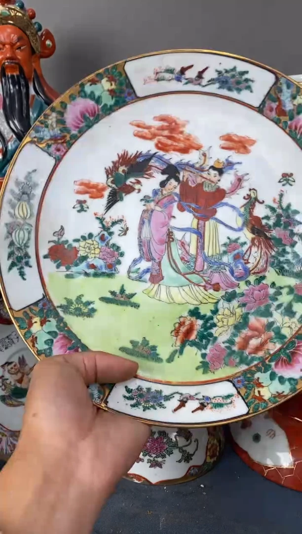 摆件陶567老厂瓷微瑕慎拍（已开价）