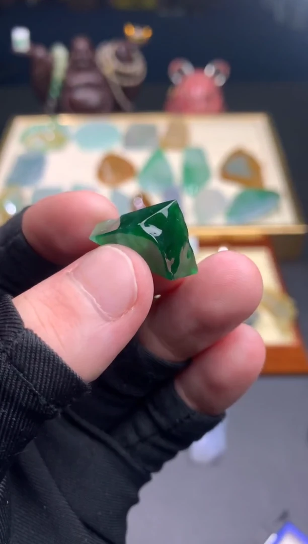 未镶嵌定制翡翠天然翡翠裸石（包工）