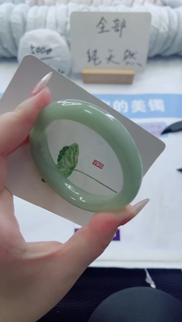未镶嵌手镯石英质玉多样性发货A55