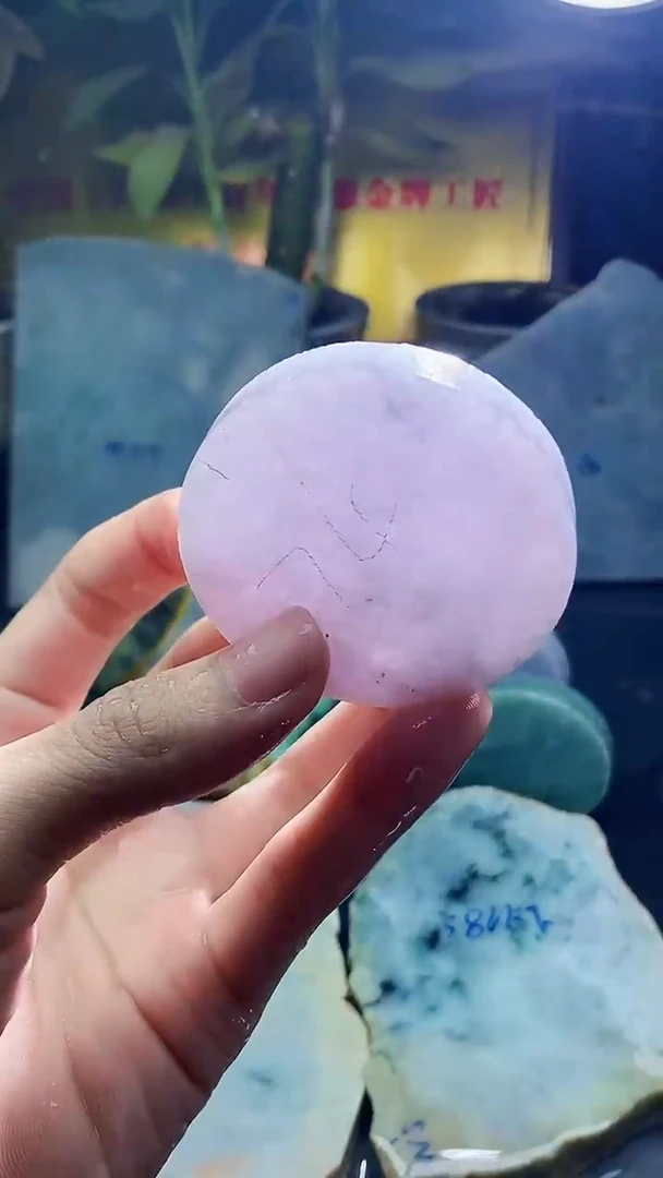 未镶嵌挂件翡翠小雨238