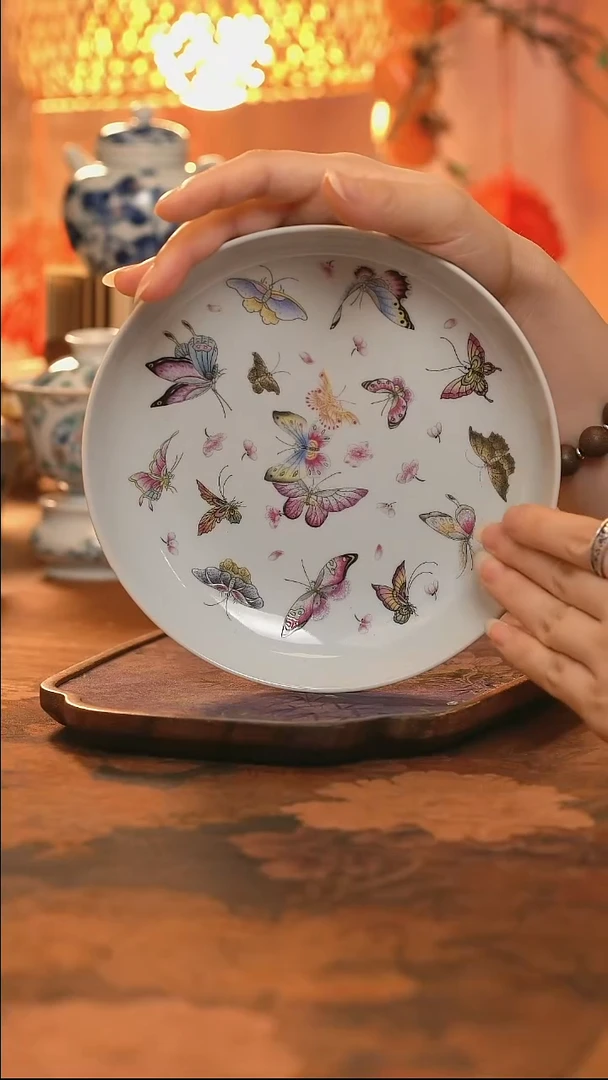 景德蝶恋花单壶承