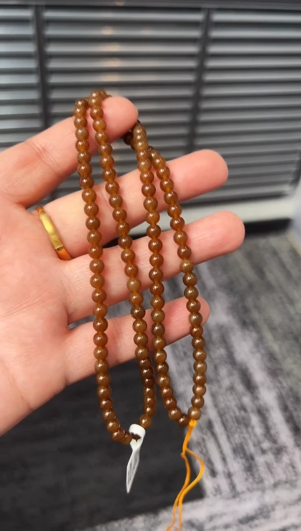 颈饰未镶嵌和田玉金山糖长链卡5