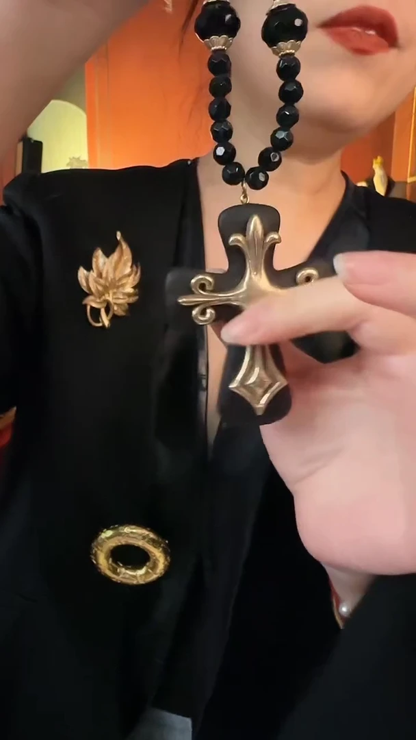 合金无合金孤品不折腾系列十字项链不退