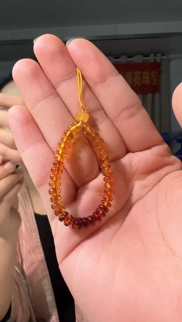 【闪购商品】琥珀吊坠(不含链)未镶嵌琥珀手机挂