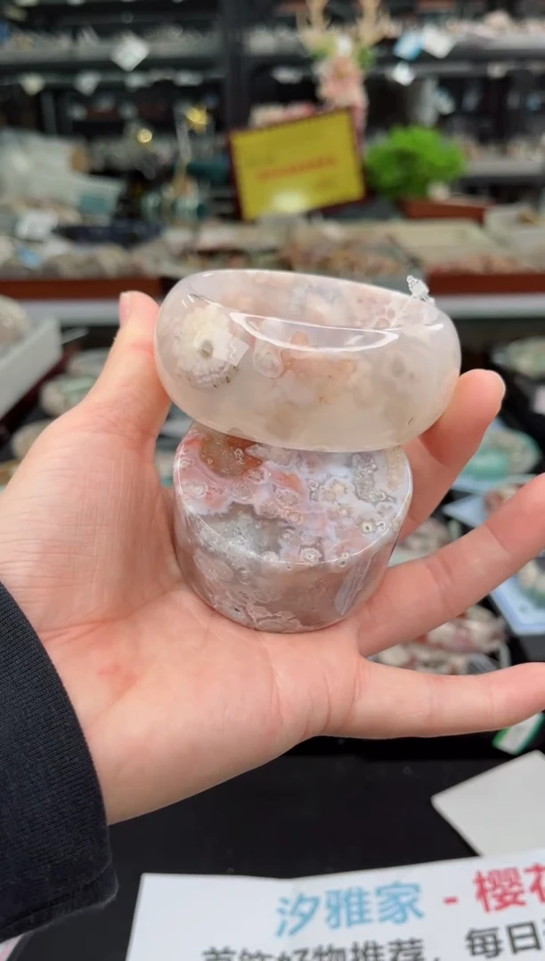 【闪购商品】石英质玉手镯未镶嵌60圈口（赠品镯心）3155280