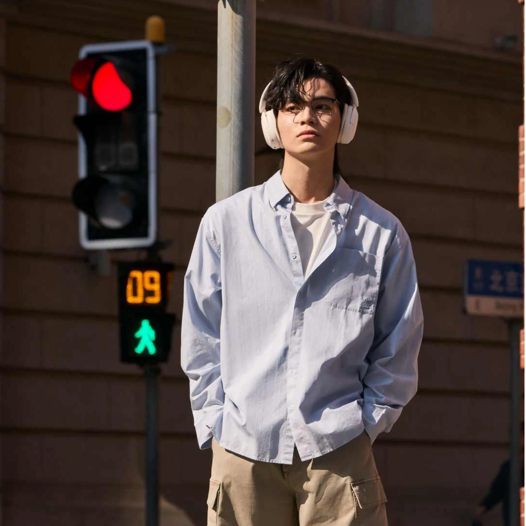 杰克琼斯都市假日春季新款百搭宽松条纹舒适纯棉长袖翻领衬衫男装