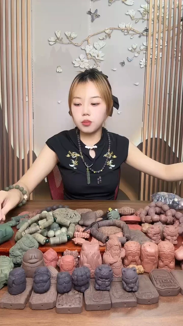 泥塑49.9瑕疵香牌配饰散包