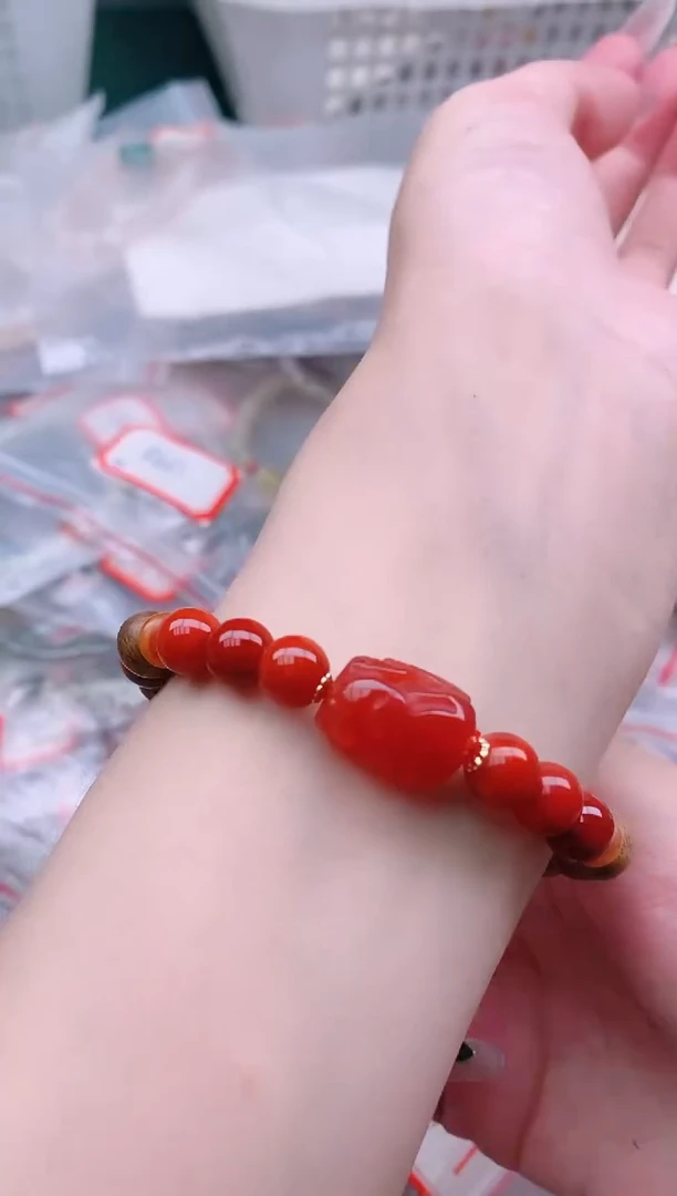 手链未镶嵌南红玛瑙多样性发拍一发一
