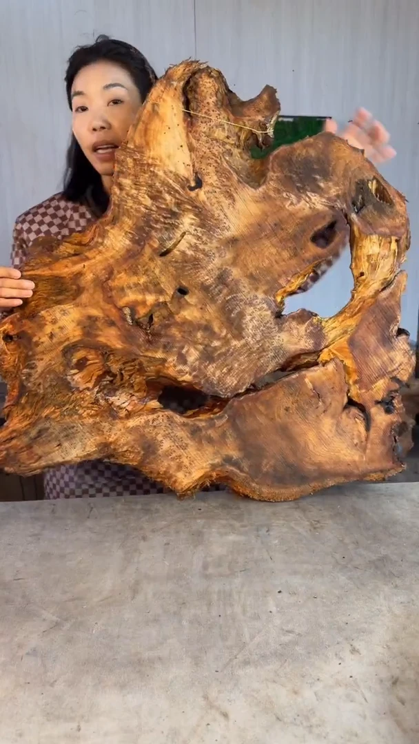 香杉木木头款杉木瘤挂件【原料】002