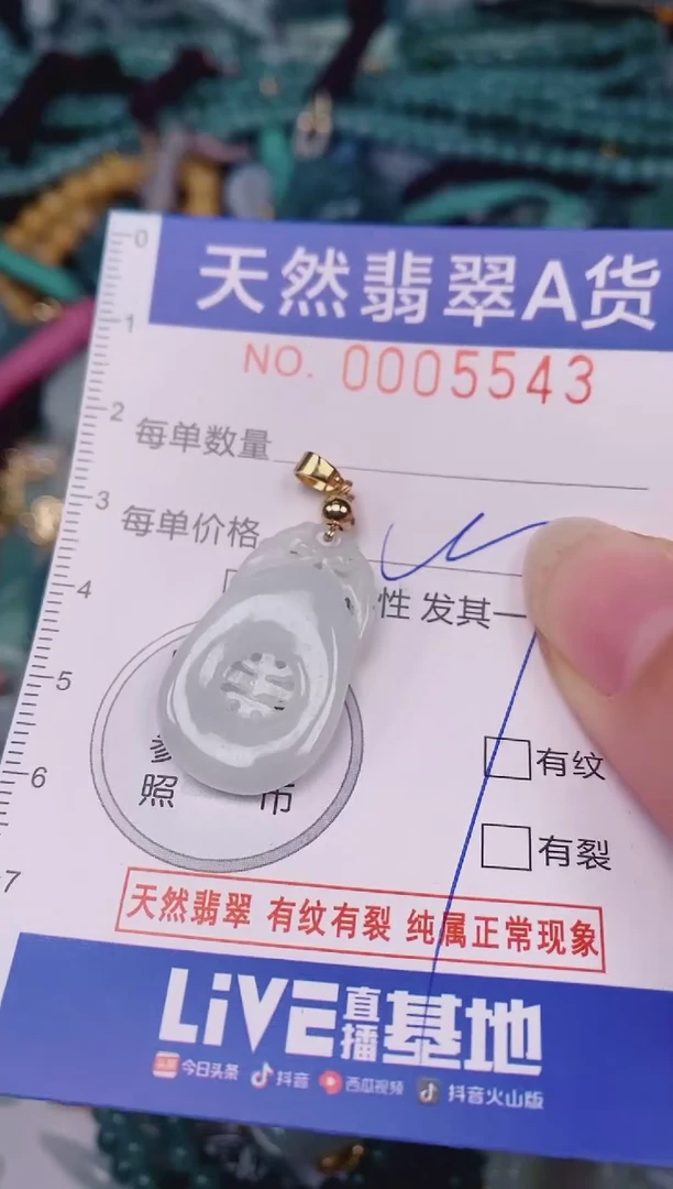 颈饰未镶嵌翡翠00005543