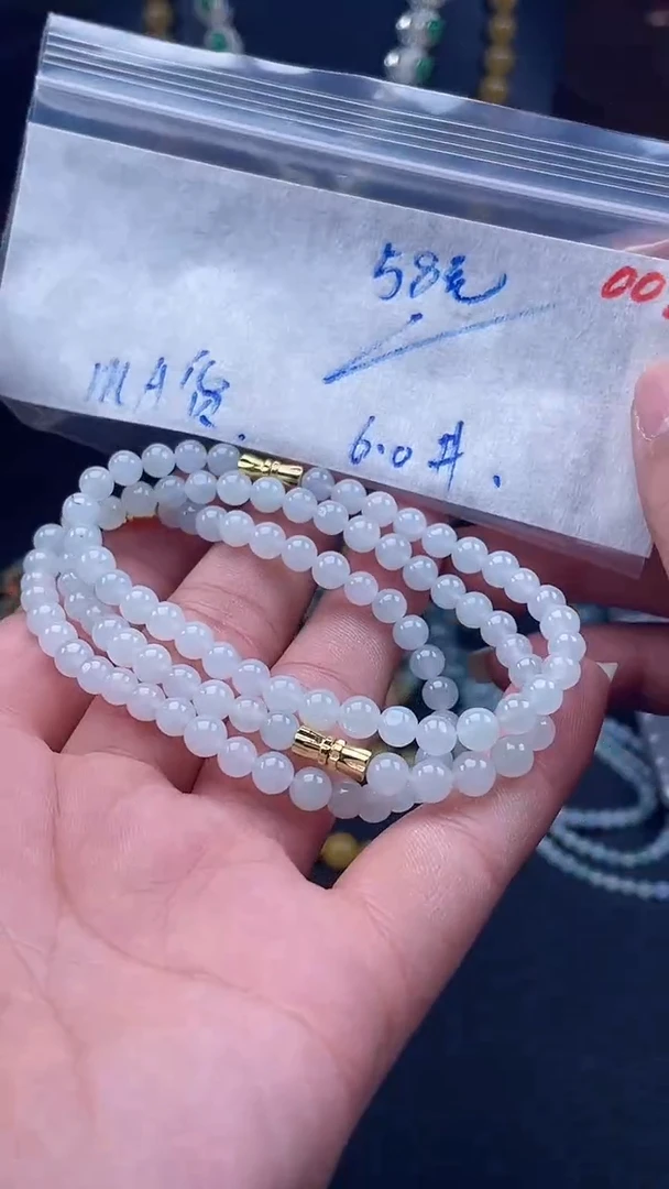 未镶嵌定制翡翠002毛货需精细抛光多样性发一件珠串