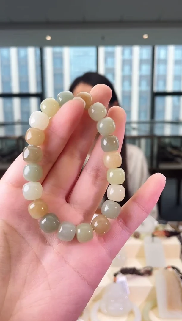 手串未镶嵌和田玉手串 多样性发其一