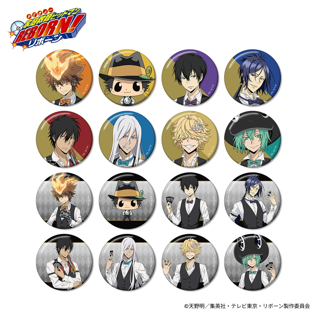 【家庭教师Reborn!】赌场系列 发牌员 吧唧/拍立得 盲盒