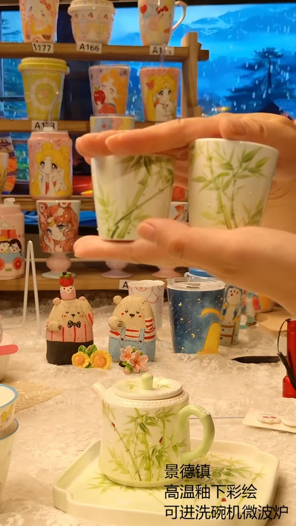 景德镇手绘高温陶瓷