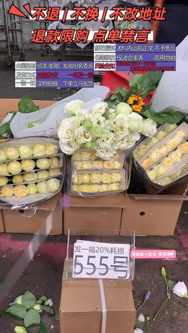 555号♥含20%耗损发一箱