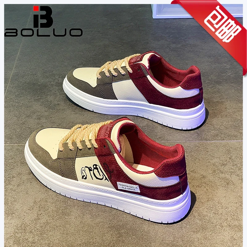 2025夏季新款本命年红色男鞋潮牌网红爆款时尚百搭休闲鞋低帮板鞋