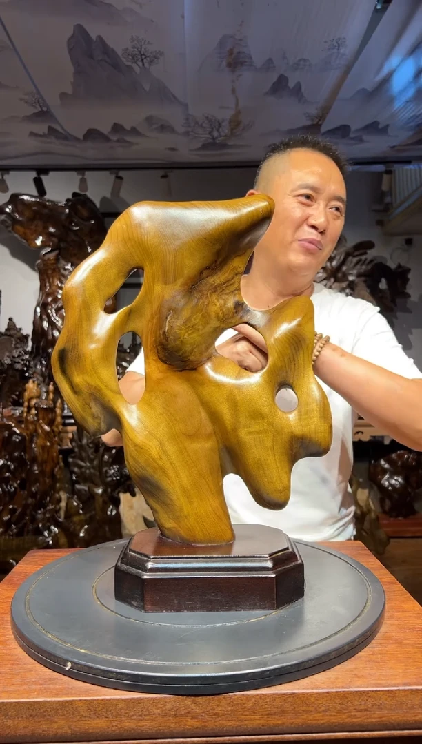 乌木类木质文然自然摆件