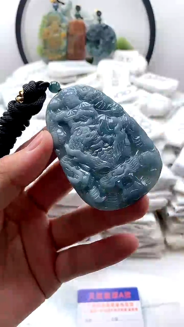 【闪购商品】翡翠颈饰未镶嵌文殊