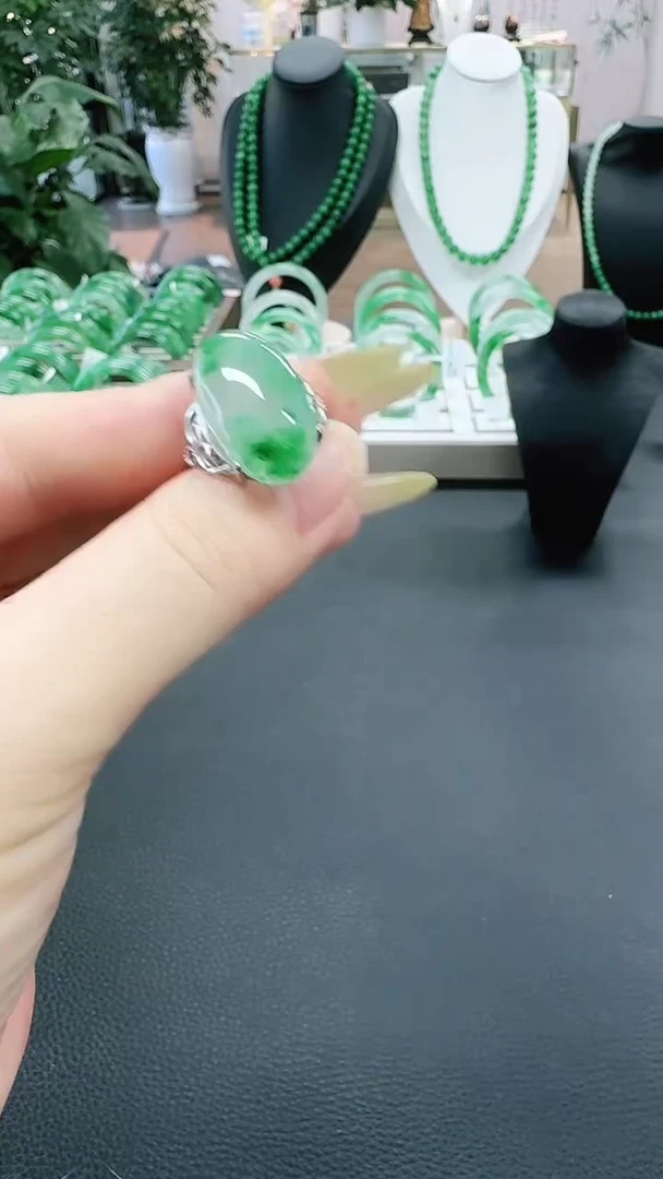 未镶嵌1石英质玉（非洲翠）/7869