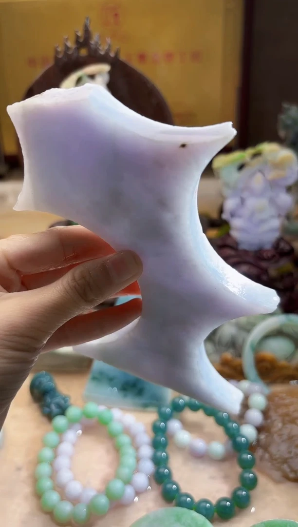 未镶嵌挂件翡翠A货柠优5925